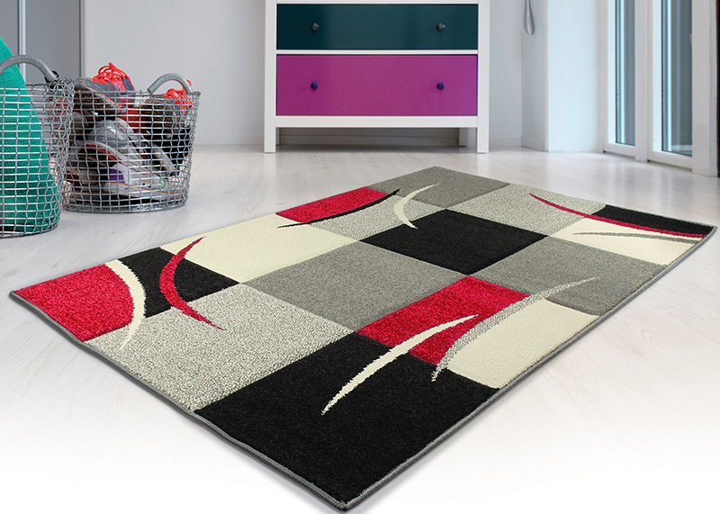 Moderný kusový koberec