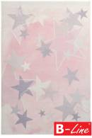 Kusový koberec Stars 410 Pink